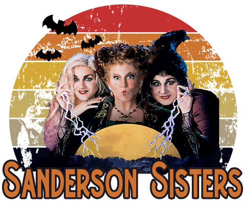 DTF Screen Print Image - Sanderson Sisters