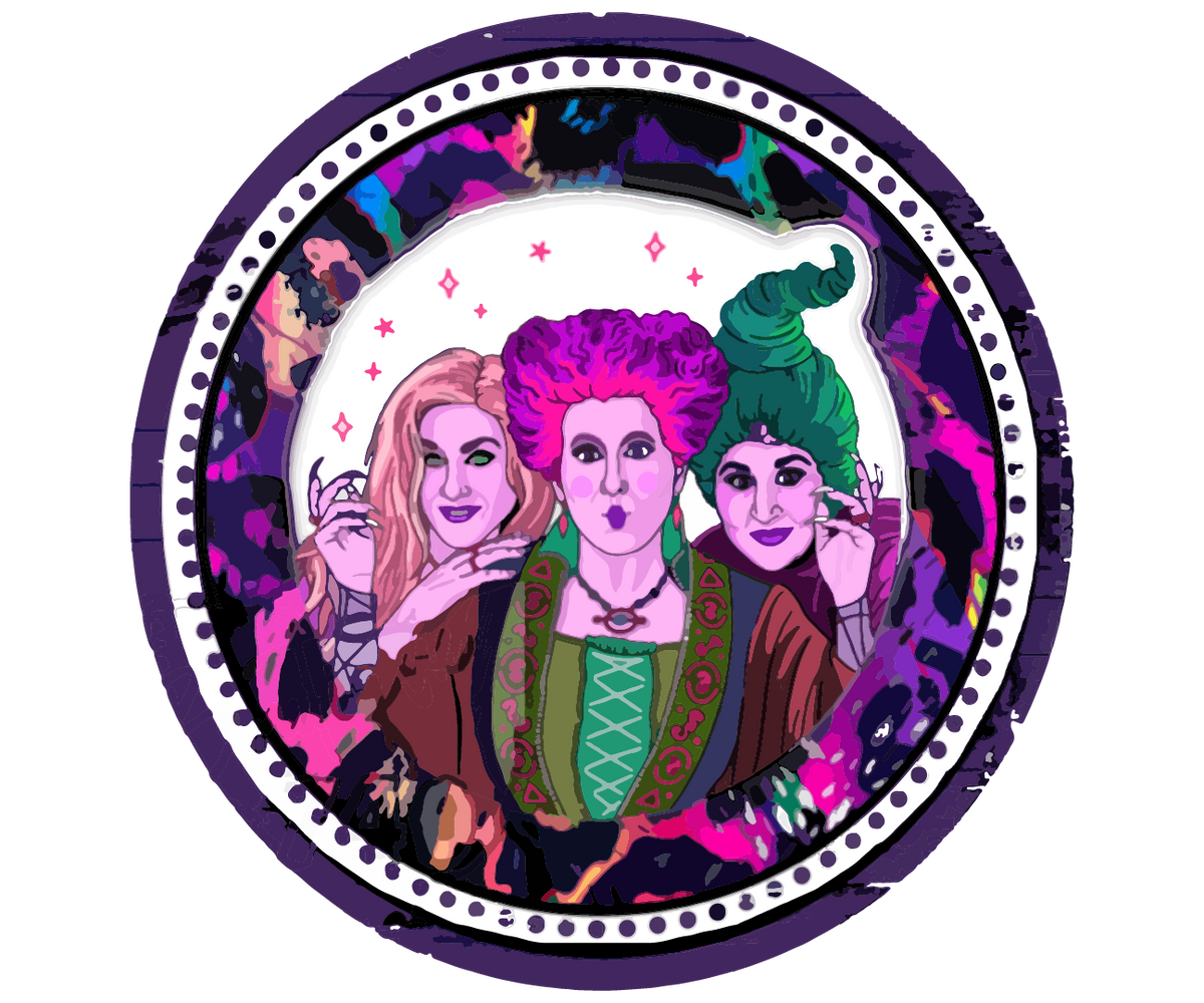 DTF Screen Print Image - Sanderson Sisters, too