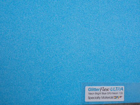 GlitterFlex ULTRA - GFU-NEON 126 Neon Bright Blue