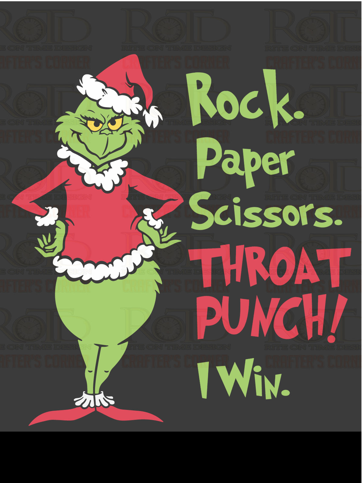 Grinch Throat Punch