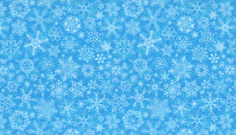 ThermoFlex Fashion Patterns - Snowflakes Pale Blue