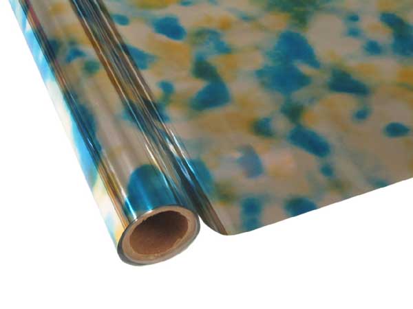 Textile Foils - Blue Tie Dye