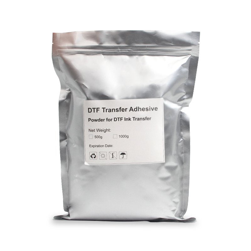 DTF Powder, Digital Transfer Hot Melt Adhesive Powder (2.2lbs Pack, 1kg, Course, White)
