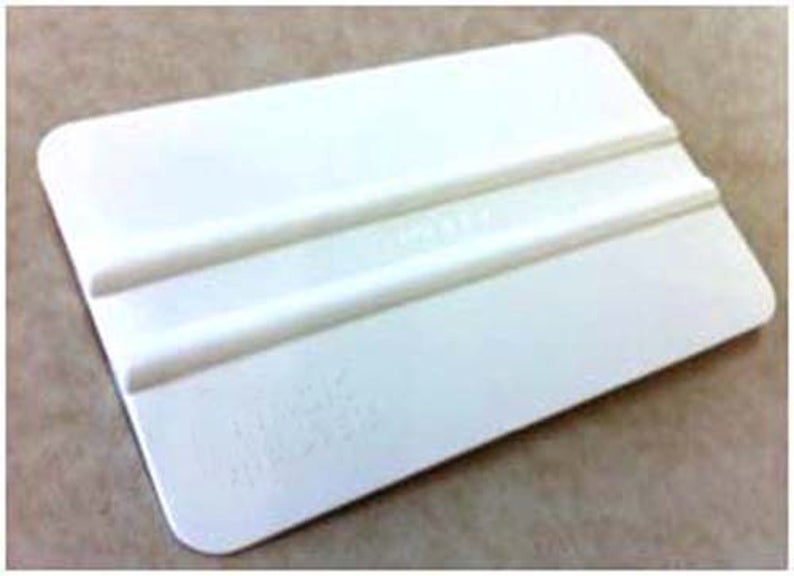 White Application Squeegee 3"