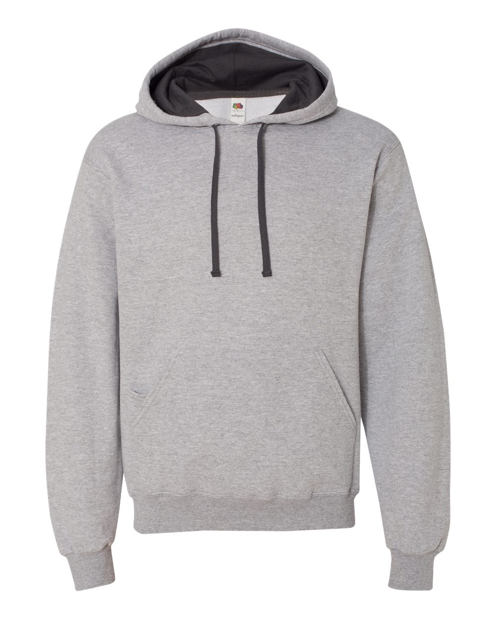 Sofspun Hooded Pullover Sweatshirt - Grey