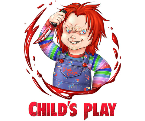 DTF Screen Print Image - Child's Play
