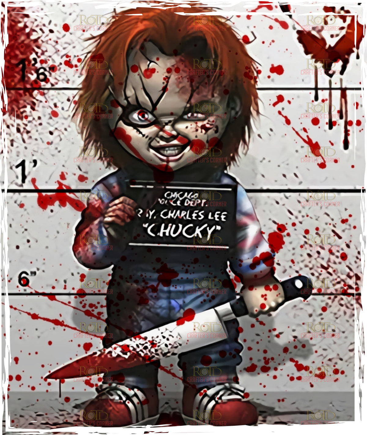 DTF Screen Print Image - Chucky