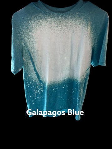 Gildan Dry Blend Tshirt 64000 - Bleached Heather Galapagos Blue