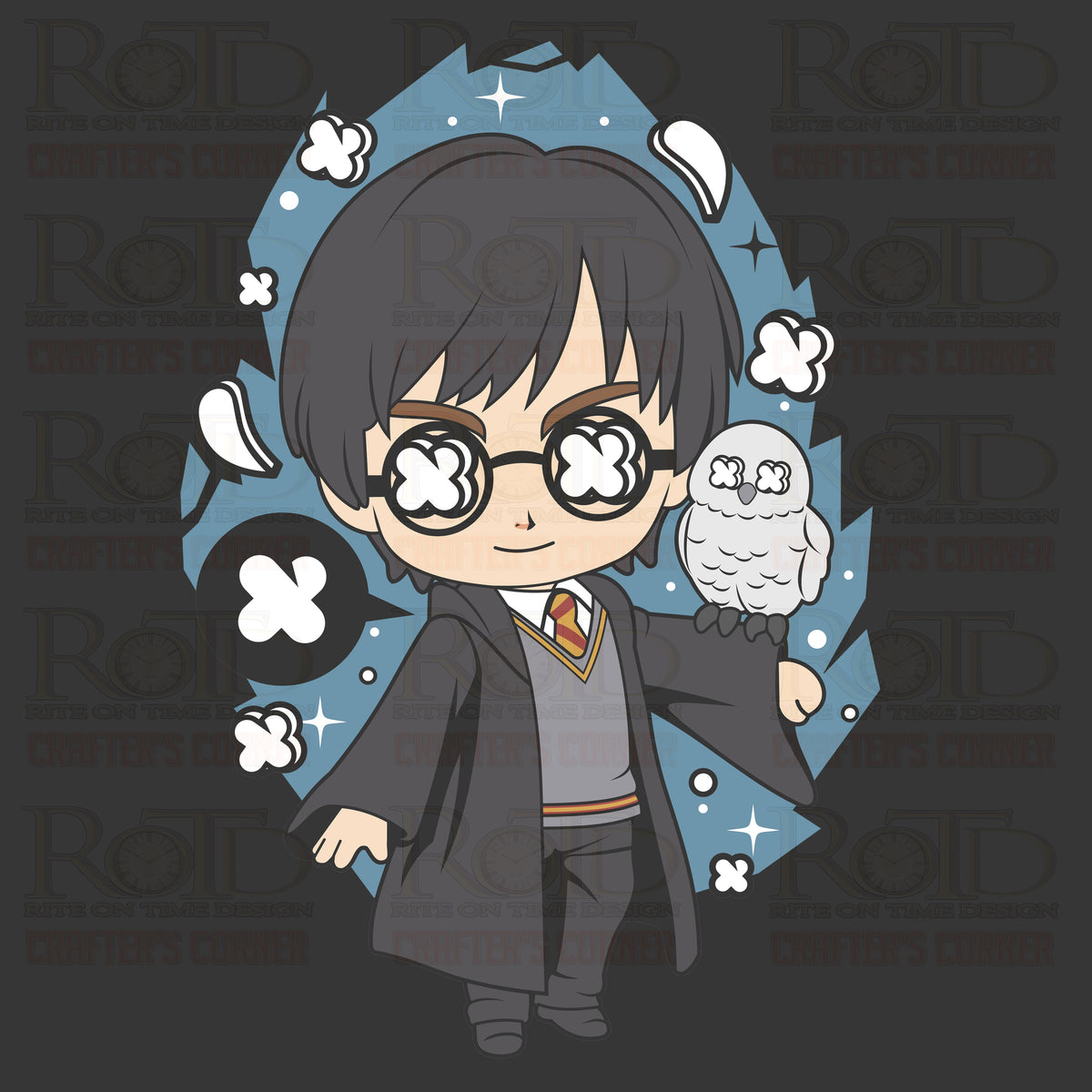 DTF Screen Print Image - Harry Potter