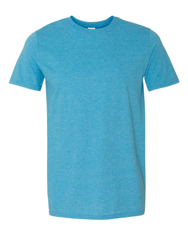 Gildan SoftStyle Tshirt 64000 - Heather Sapphire