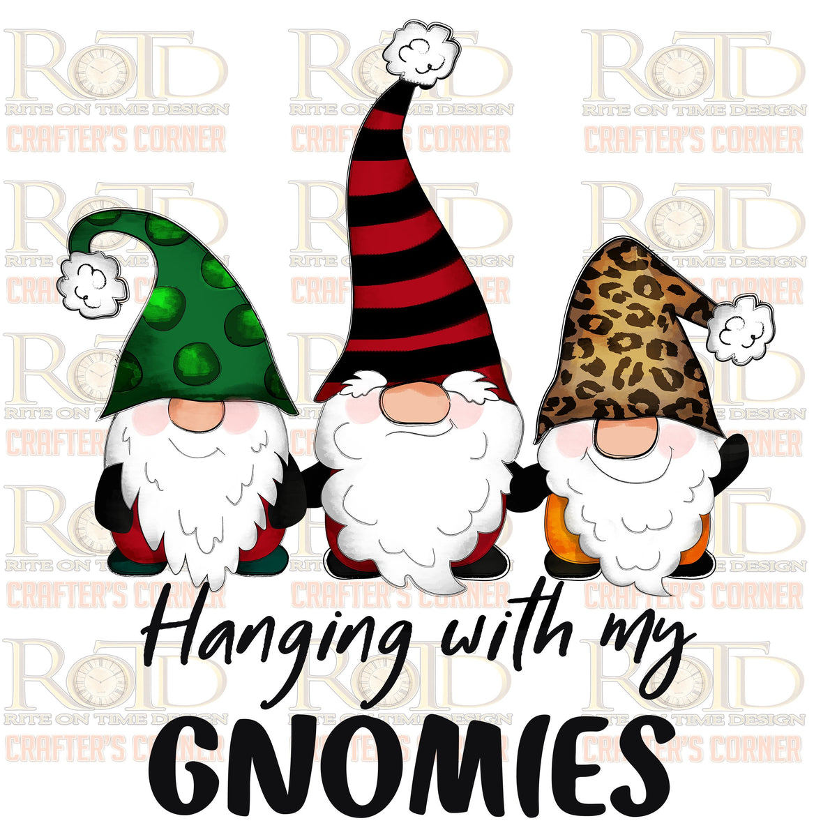 Hanging with my Gnomies