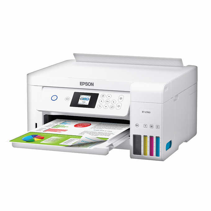 Epson EcoTank 2760 Sublimation Printer includes sublimation ink