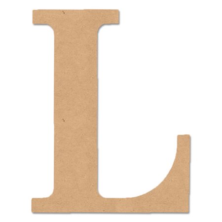 Classic Font Wood Letters & Numbers 9.5" - Letter L
