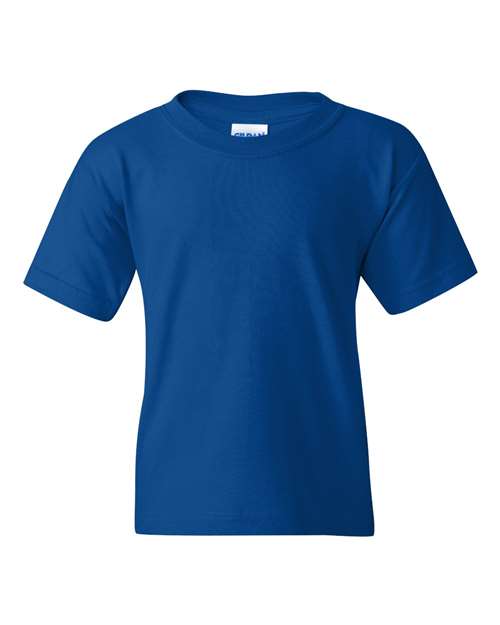 Youth Gildan® - Heavy Cotton™ 100% Cotton T-Shirt - Royal Blue