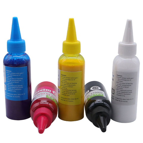 Direct to Transfer Film Ink for Epson Printheads. 3.2 oz, Bottle of 100ml
