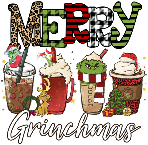 Merry Grinchmas Coffee Cups