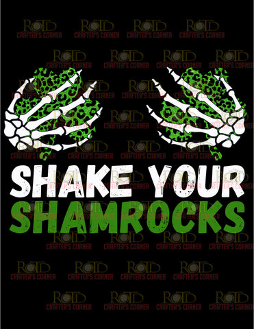 DTF Screen Print Image - Shake Your Shamrocks