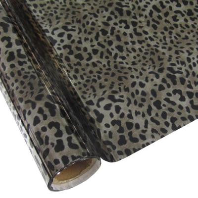Textile Foils - Silver Leopard