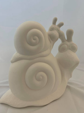 Ceramics -  Snail on Snail